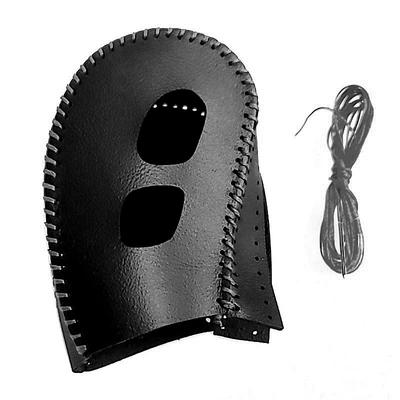 Sürətlər qutusu və əl tormozu başlıqları Mitsubishi Delica Mini Gear Shift - black-black-stitching-with-buttons-with-logo