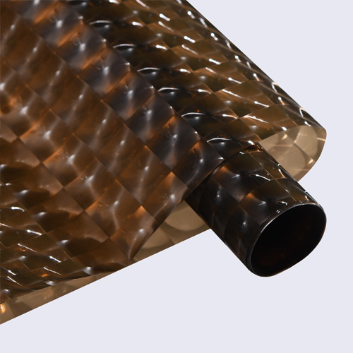 Cubo de hielo flor papel de envolver 3D tridimensional celofán impermeable color mágico máscara de ojo de gato tienda de flores material floral papel de envolver