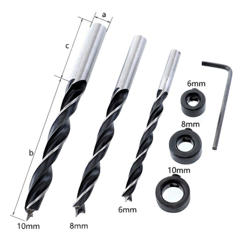 Деревообработка сверление прямое отверстие 6 8 10 мм локатор перфоратора Ручной Деревянный картон пластиковый перфоратор деревообрабатывающий локатор