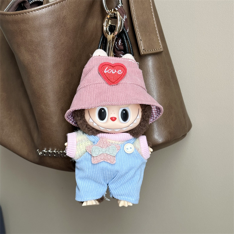 仅衣服适用labubu坐坐派对娃衣一二三代拉布布衣服套装配件饰周边|undefined