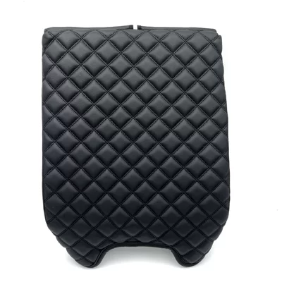 The New Model Is Suitable for Ford 2015-2020 F150 Central Armrest Box Protection Pad, F150 Special Armrest Box Pad (Armrest box) - ford-f150-quad-grid-black