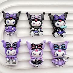 かわいい魔法のクロミ樹脂部品アニメdiy手作り冷蔵庫のヘアピン