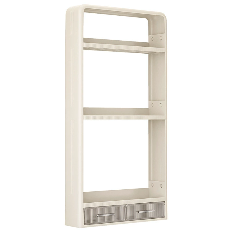 Spice Rack Wall-mounted Shelf Rack Multi-tier No-drill from Yomiego