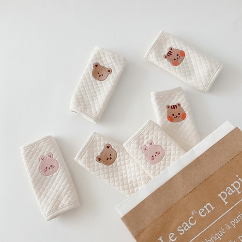 ins style Korean car child seat accessories baby anti-stranglehold artifact baby stroller seat belt shoulder cover