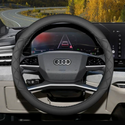 Steering wheel cover, Steering Wheel Cover, Ultra-Thin Car Steering - round-black-sleeve-type-ultra-thin-default