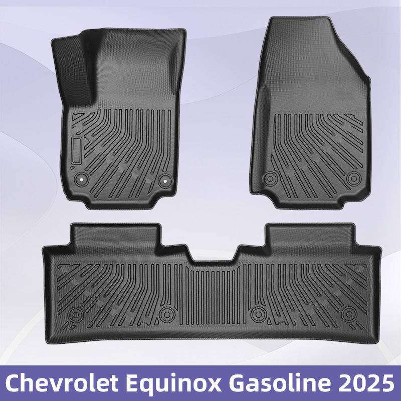 Para Chevrolet Equinox 2025 TPE Foot Pad 3D All Weather Backpack Pad