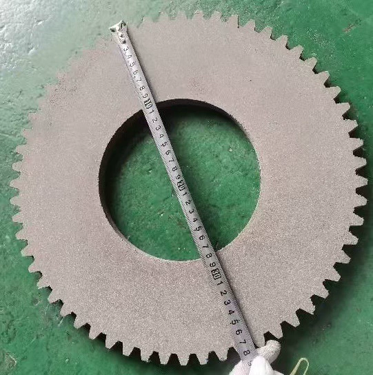 Производитель источника Honghan производит кирпичный станок с полусметаллическим 59 зубчатым сцеплением