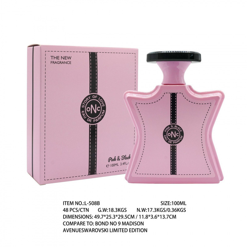 爆款香水平替亚马逊热销款女士香水跨境纯英文perfume 花香调香水|undefined