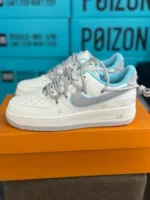 Путиан чистый оригинал Air Force 1 Air Force 1 с двумя соединами крючками цвет хлеба низкие кроссовки осень и зима для мужчин и женщин