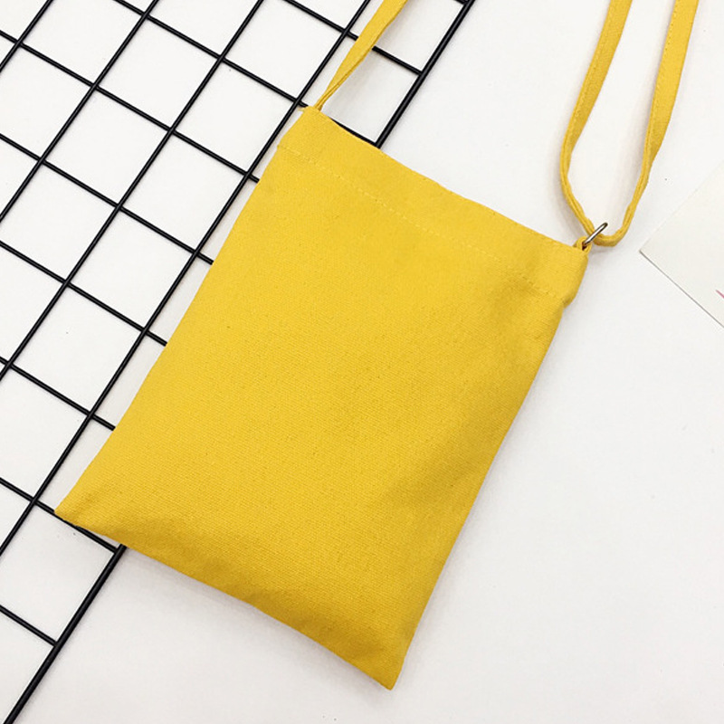 Canvas Bag Single Shoulder Bag Simple Mobile Phone Bag Women's Solid Color logo Engraved Crossbody Bag Hand-painted Mini Crossbody Bag Canvas Bag Single Shoulder Bag Simple Mobile Phone Bag Women's Solid Color logo Engraved Crossbody Bag Hand-painted Mini Crossbody Bag
