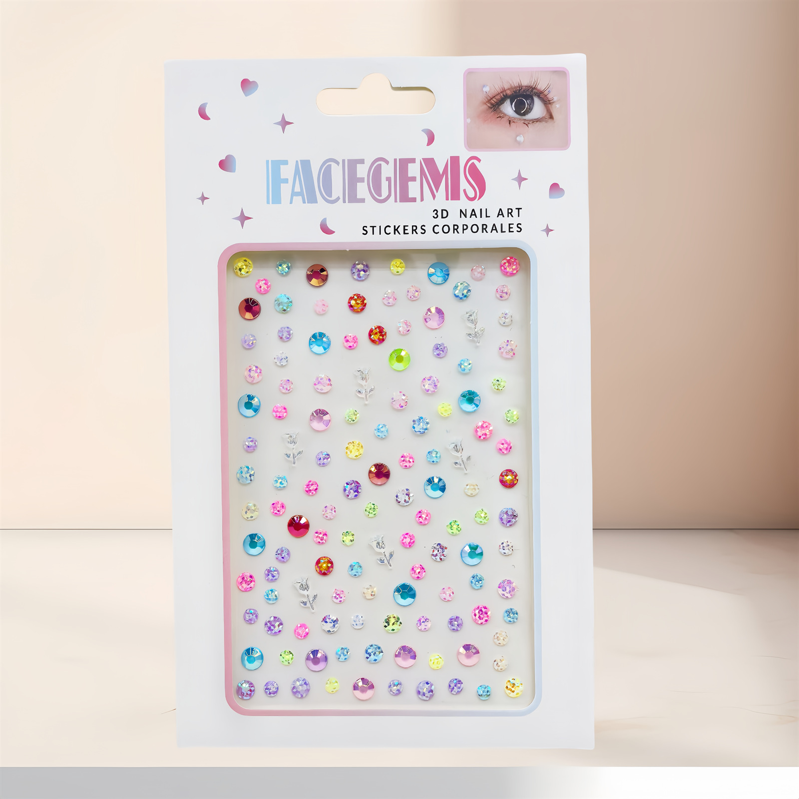 玫瑰花满天星 七彩