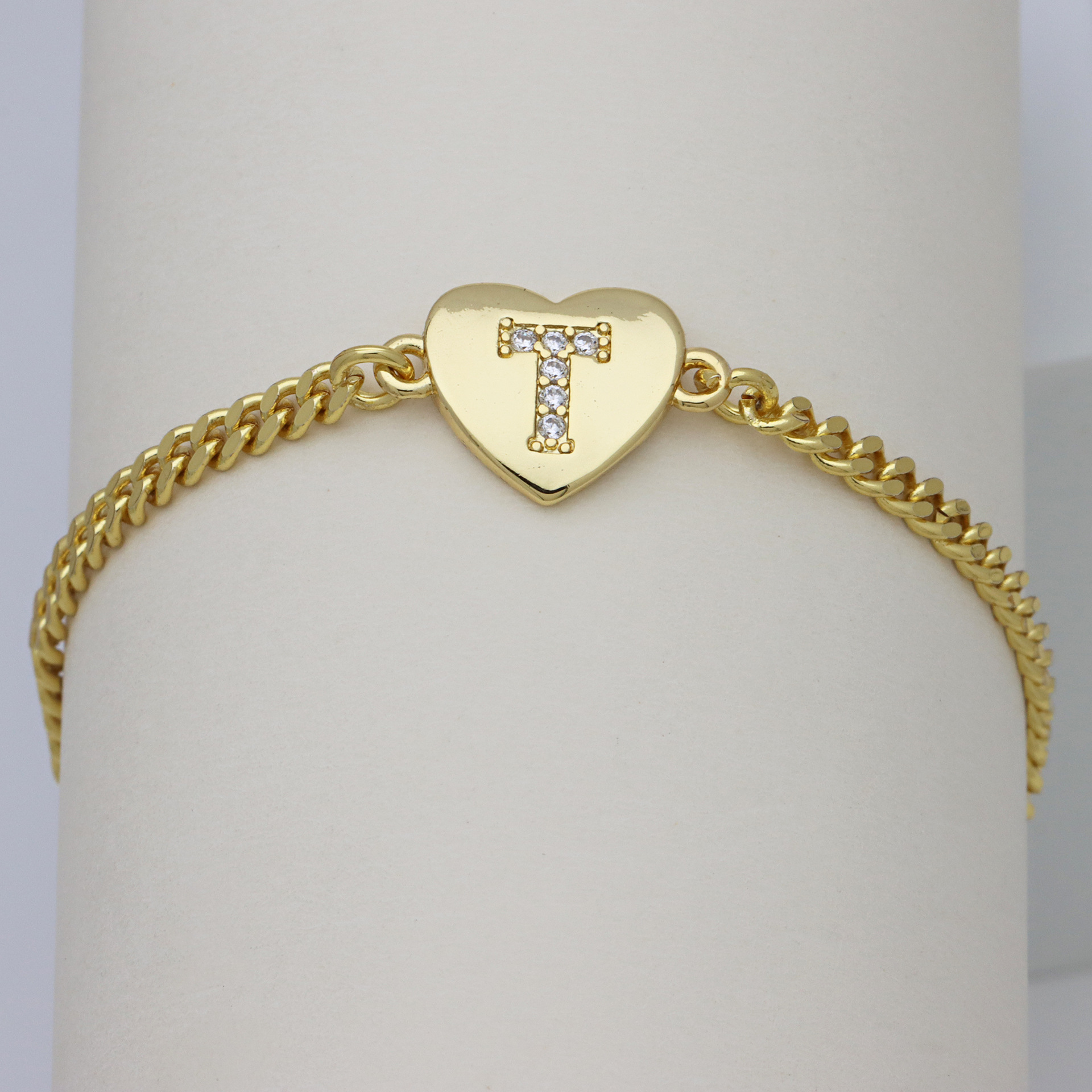 8g Weight Copper Pendant Material Zircon Inlay Material Bracelets Classification Copper Chain Material Cuban Link Chain Curb Chain Chain Type 1 Piece Quantity Holiday, Banquet, Selfie Occasion Copper Material Letter, Heart Shape Pattern All Seasons Season Women's Gender Inlay Design Casual, Elegant, Lady Style Wholesale Jewelry Casual Elegant Lady Letter Heart Shape Copper Zircon Inlay Bracelets Cuban Link Chain Curb Chain 25