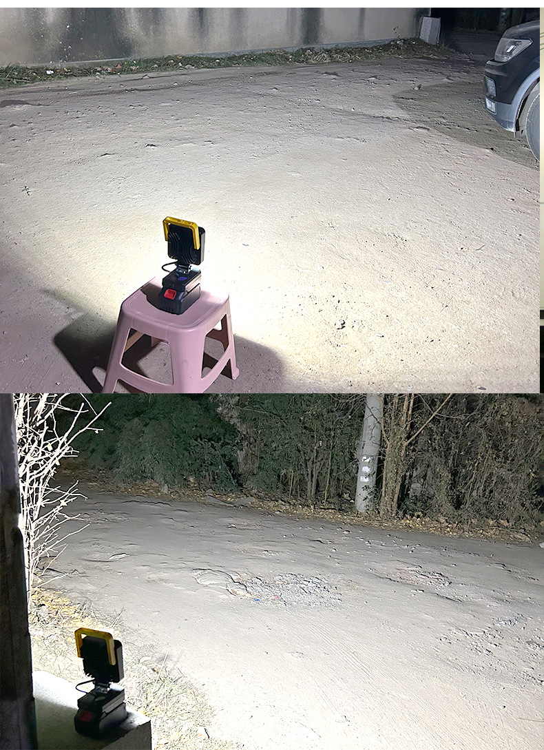 Cross-Border Amazon 16-Bead Portable Work Inspection Light USB Compatible with Dayi, Makita, Dongcheng Lithium Battery Outdoor Lighting
