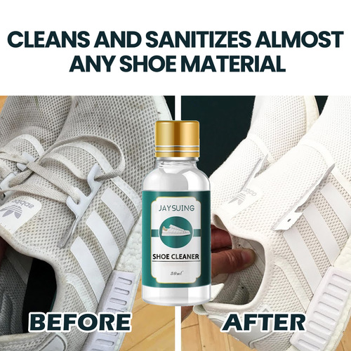 JAYSUING小白鞋清洁剂清洗增白鞋边去黑去污一擦即白免水洗清洗剂