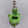 6cm fluorescent green [light gold hardware] [35# lobster buckle + 30# flat circle + 4 sections o chain]
