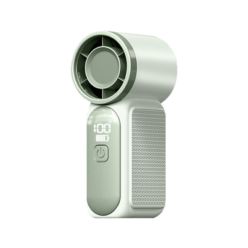 Verano X688 ventilador mini portátil de alta velocidad USB de carga de larga duración turbina pequeño ventilador portátil al aire libre image 5