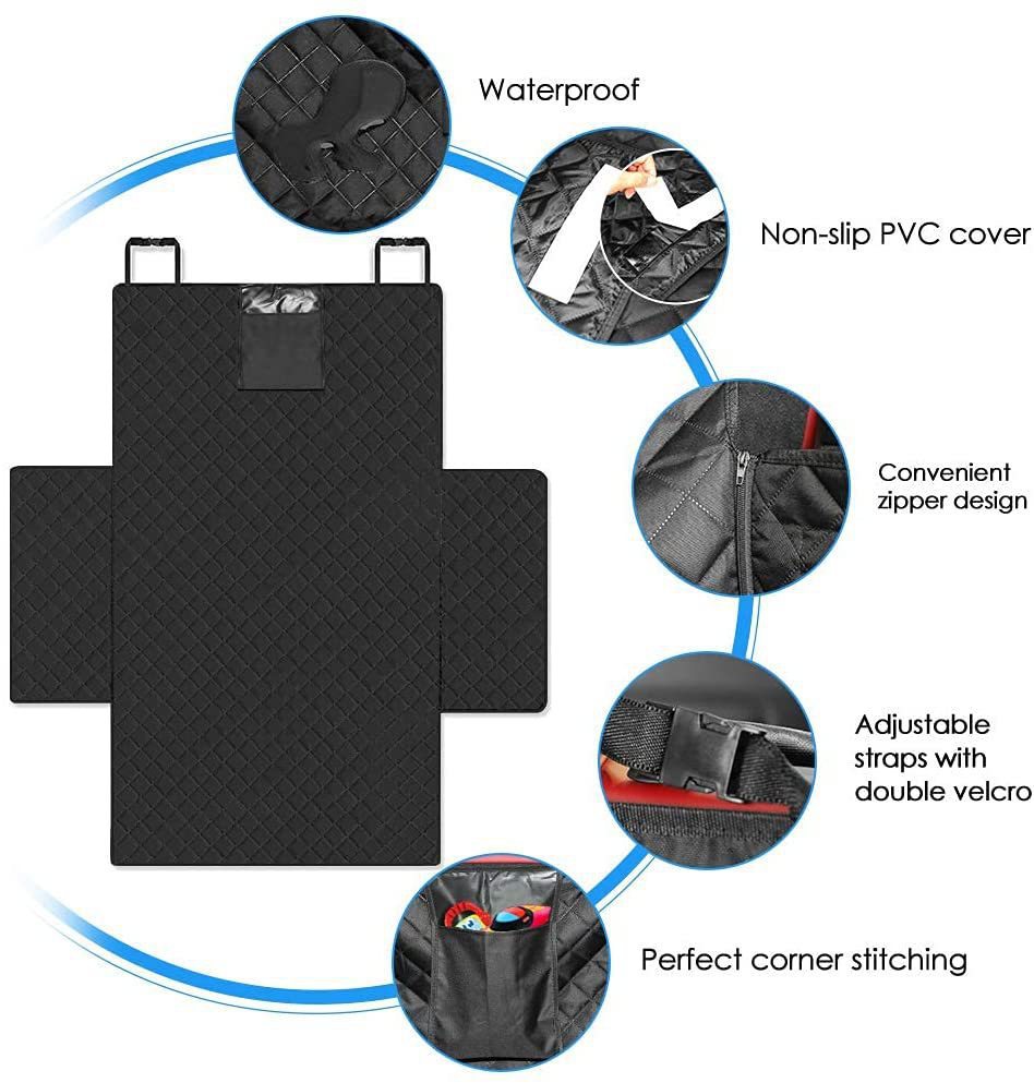 Car trunk pet mat, best-selling cross-border product, thickened waterproof car trunk mat, anti-bite pet mat for cats and dogs