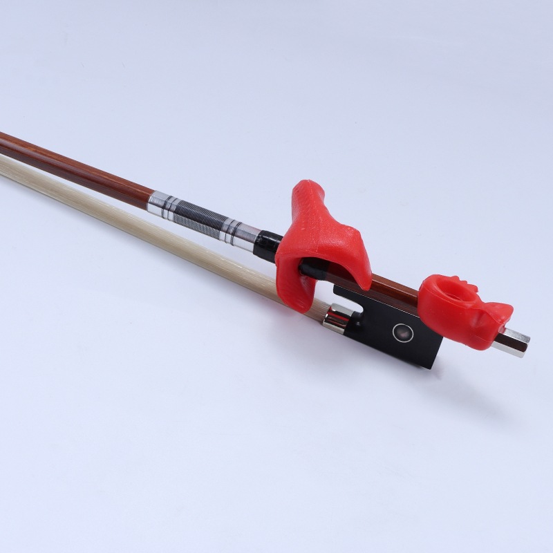 Violín arco agarre recto arco corrector arco mango tipo arco enderezadora arco titular arco recto niños dedo entrenador