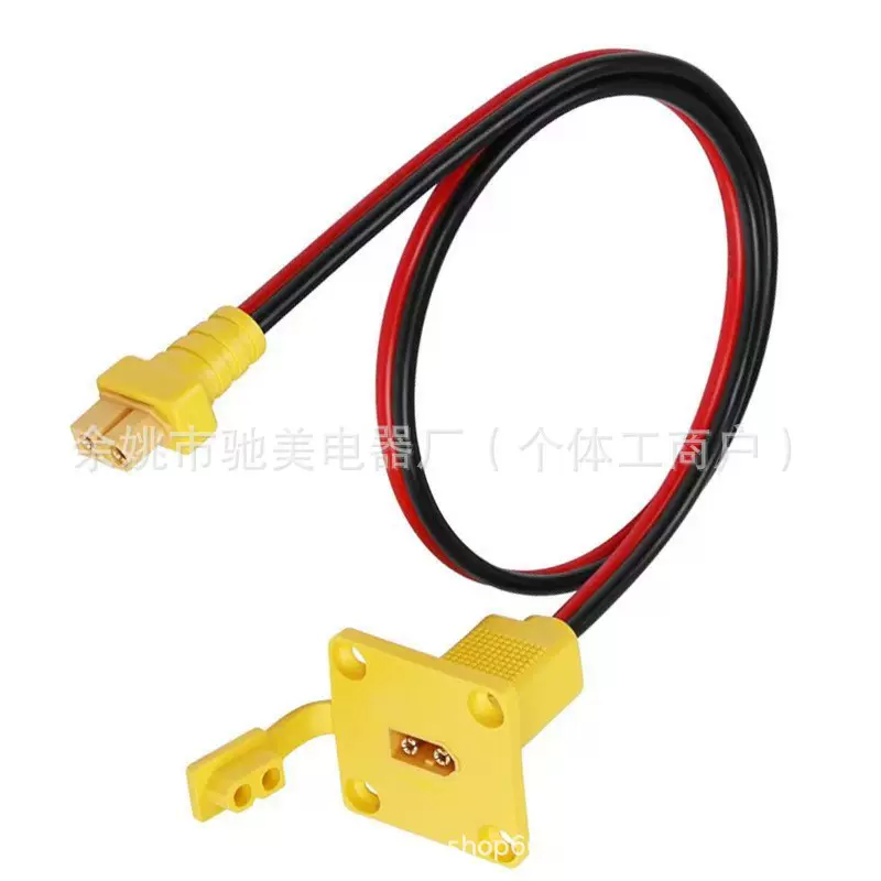 供应大功率XT60面板插头线 户外储能电源移动便携式电站充电线