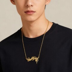 カスタマイズされたジュエリー 18k ペンダント ステンレス鋼ジュエリー カスタマイズされたリンク革新的なジュエリー