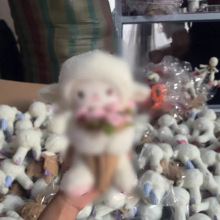 花束可变帽子小羊玩偶女学生毕业礼物送女友公仔毛绒玩具生日礼物