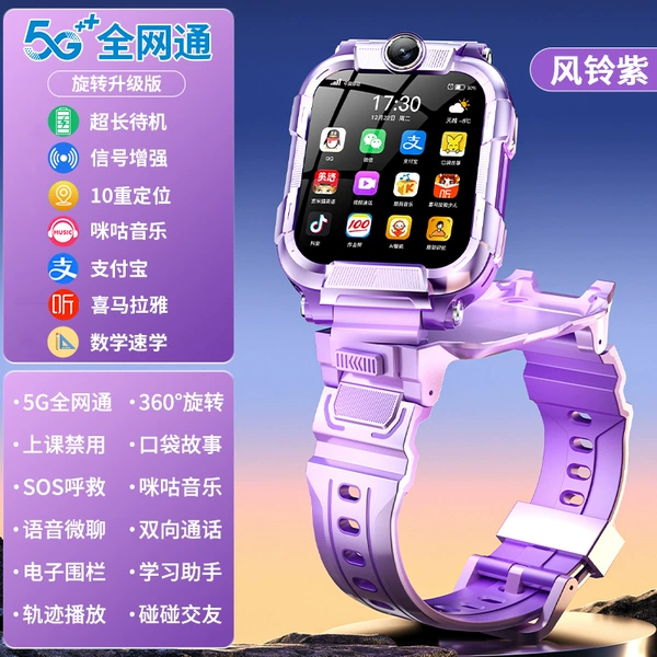 Flagship Purple★Rotation Dual Camera★Open Network+Ultra-clear screen+Alipay+Video+Microchat+GPS/WIFI Positioning+Map Navigation