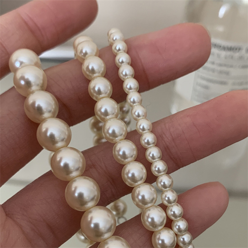 Braccialetto di perle francesi Shihua per le donne, semplice, nuovo stile, leggero, lusso, nicchia, accessori squisiti di alta qualità, braccialetto_voghion.com