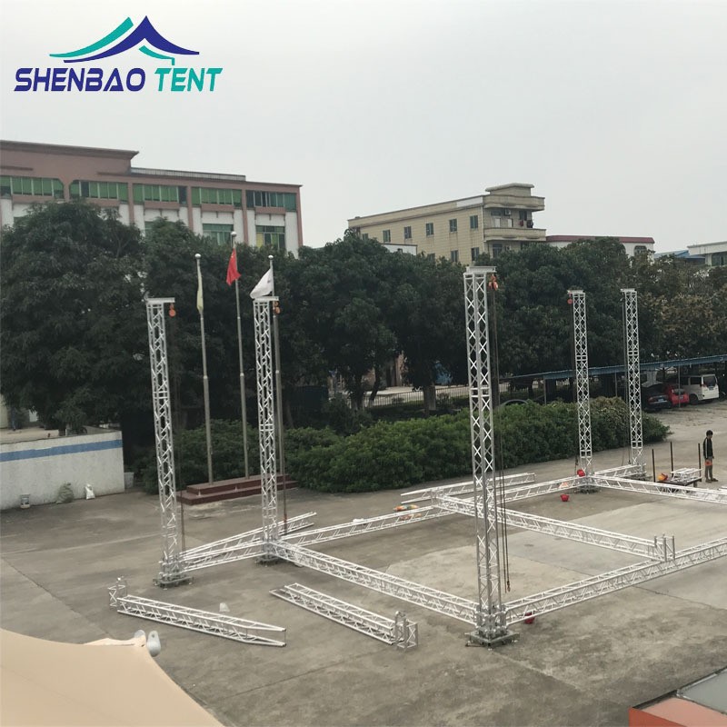 520x760mm插销接口铝合金桁架 大跨度舞台灯光truss桁架