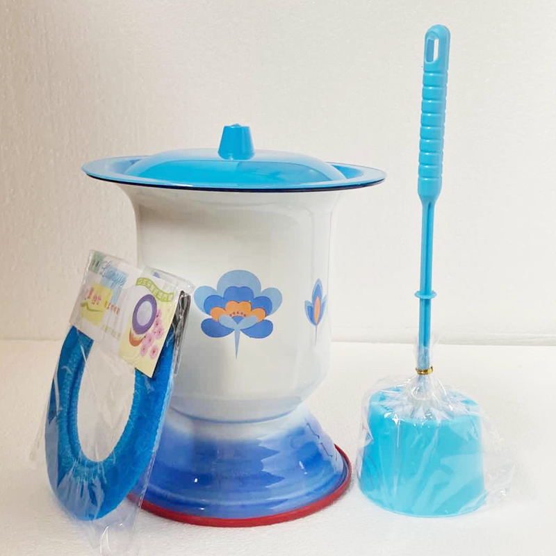 Enamel High-Base Bedside Urinal for Women's Bedroom, Household Use – Portable Design by Majin Wang