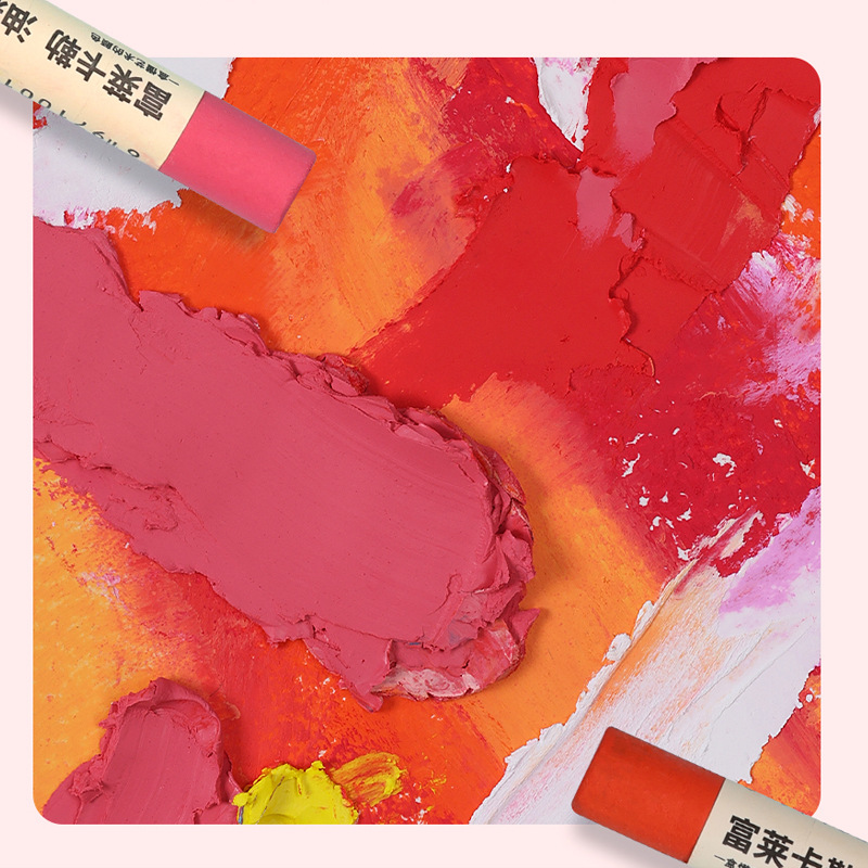 Xiupu super suave pintura al óleo palo traje artista suave aceitoso soluble en agua crayones 24 colores 36 colores 48 colores 72 colores