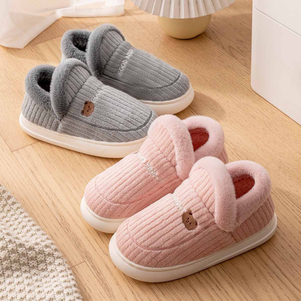 Men's winter indoor men's slippers