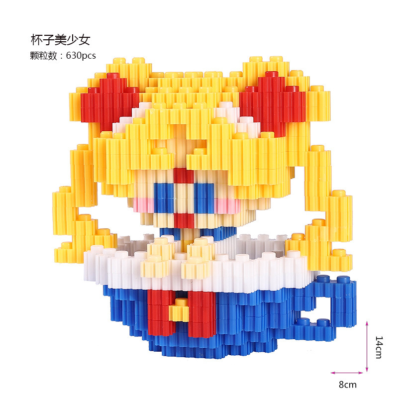 子供のおもちゃ卸売、互換性のある組み立て式連結ブロック、小さな箱入り、漫画風、屋台、市場、交流会、祭りで人気商品|undefined