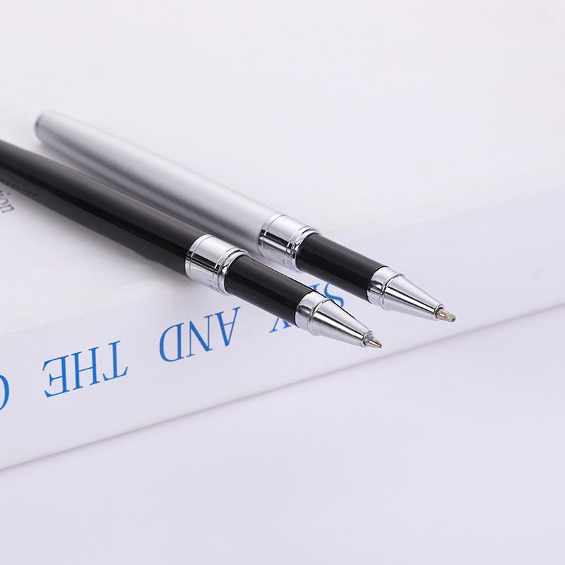 Bolígrafo de firma de metal Regalo de empresa personalizado Anuncio de conferencia Bolígrafo grabado Bolígrafo de góndola de gama alta Bolígrafo de metal