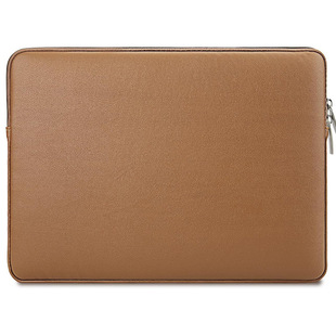 Customized Leather Tablet Bag 15.6inch Leather Handheld Computer Bag Waterproof Pu Business Portable Protective Cover