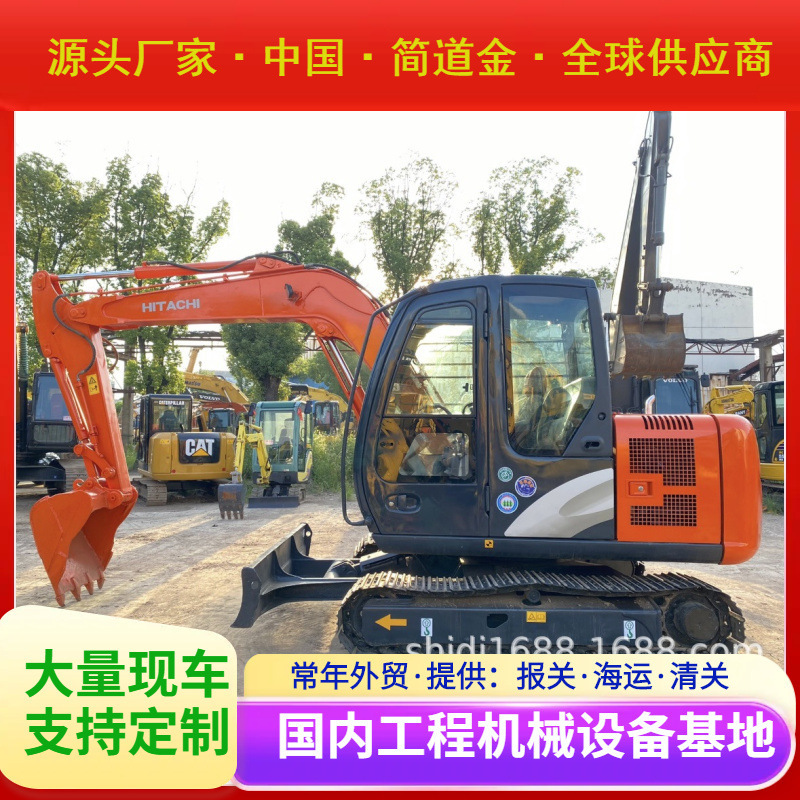 二手挖掘机 国产进口大中小型挖土机出售 9成新日立ZAXIS60 包邮