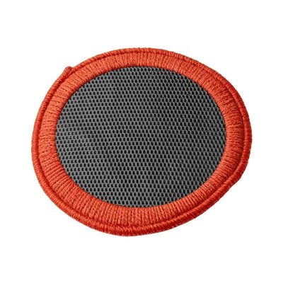 Car cleaning tools | Hongpengfa perforated magic clay gloves - hollowed-out-clay-surface-with-grid-points-circular-clay-rub-orange-red-color