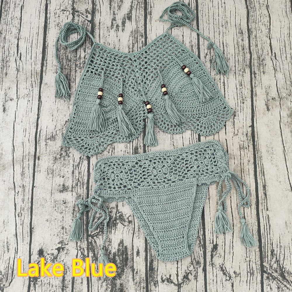 183g Weight Sexy Feel Of Sensation Mid Waist Panties Waist Bikini Panties Style Bralette Bra Category Polyacrylonitrile Fiber Fabric Type Stretchy Elasticity 2 Pieces Set Quantity Swimming Pool, Beach Occasion Solid Color Pattern Women's Gender Women's Solid Color 2 Pieces Set Bikinis Swimwear 9