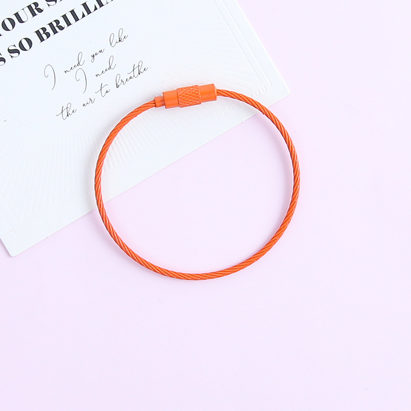 【Orange】Wire Ring