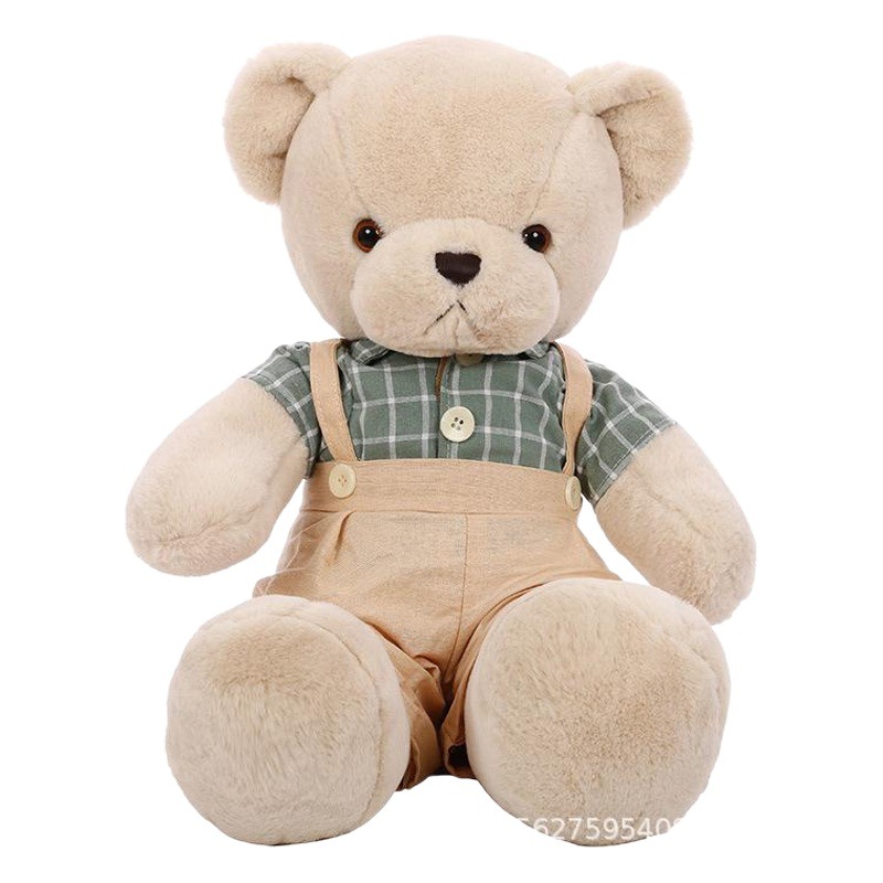 Peluches de osos frescos, pareja de osos grandes, animales de peluche grandes, muñecos de peluche para dormir para niños, osos de peluche