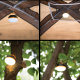 LED camping tent light USB charging camping light emergency work home light with magnet hanging camp light