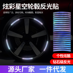 車のハブの反射は個性的なアイデアを貼り付けます。