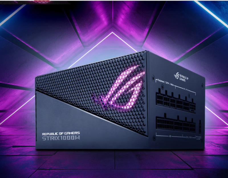 Suitable for Asus Rog Strix Thunderhawk 1000W Aura Power Supply Atx3 /Supports 40 Series Graphics Cards/