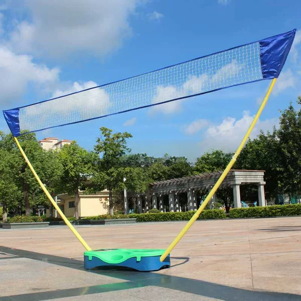 Portable Badminton Net Frame Net Column Can Be Removed, Easy to Carry, Mobile and Simple Storage, Upgraded Model