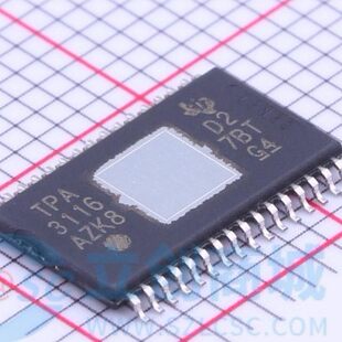 Original genuine TPA3116D2DADR HTSSSOP-32 D type of audio power amplifier TPA3116