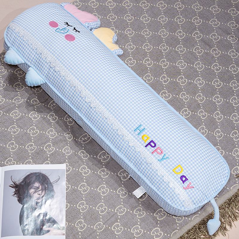 almohada de brazo larga de dopamina para niñas dormidas en la cama muñeca de verano sofá cojín de cabecera de cama