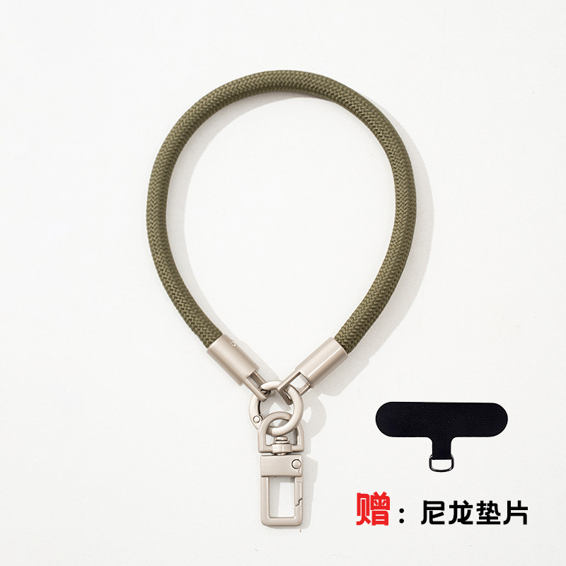 高端短手腕手机挂绳可拆户外防摔防丢垫片挂件手机壳相机挂绳|undefined