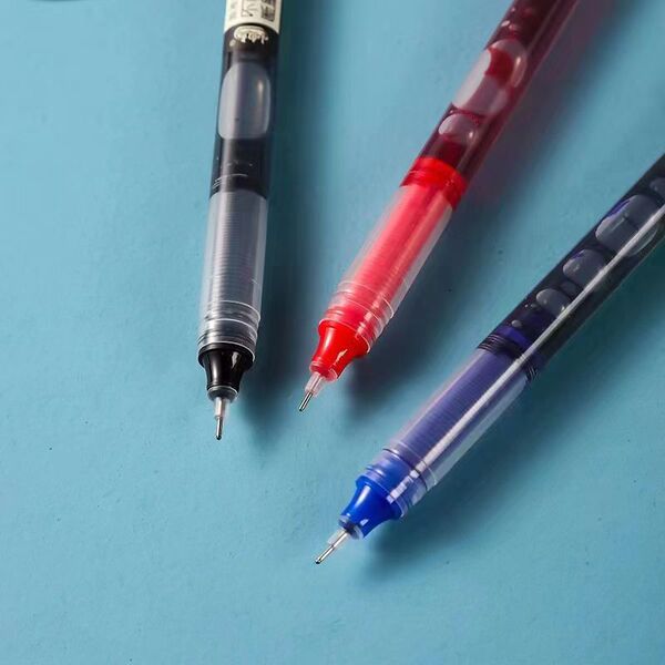 Rollerball quick dry black capacious rollerball pen