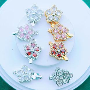 18k������ʯ΢����}�����Ų���^�Ʒ��14.5*18.5MM��ɫ�~
