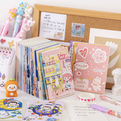 かわいい漫画のノートは文房具用品の学生のノート帳の活動の小さい贈り物のロゴを学んで印刷します。