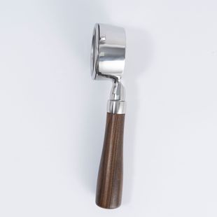 58mm Gaggia 58mm Nova coffee machine wooden handle binaural solid wood bottomless stainless steel handle